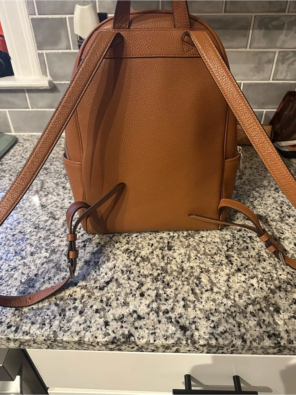 kate spade New York Small Leather Backpack - Brown